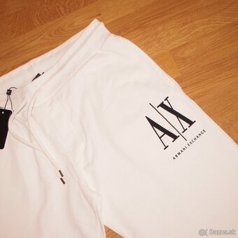 Armani Exchange pánske teplákové šortky - kraťasy - 2
