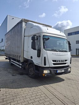 Iveco EUROCARGO 120EL22 2015 valník s plachtou + čelo - 2