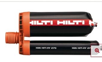 Chemická kotva HILTI HIT-HY 270 - 2