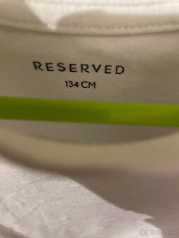 Dievčenské tričko RESERVED veľ. 134 - 2