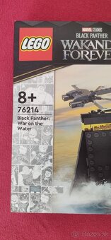 Predám nové LEGO Marvel 76214 Black Panther: Vojna na vode - 2