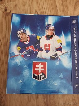 Hokejové Slovensko 2025 album kartičky - 2