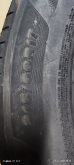 predám pneumatiky Bridgestone Turanza 215/60R17 - 2