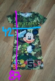 Šaty, tričko Mickey - 2