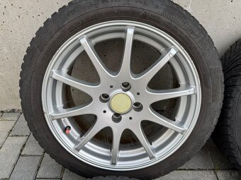 Dezent disky R16 7Jx16 ET38 4x100 + 8ks pneu Leto / Zima - 2