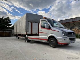 VW Crafter 2,5 TDi miniťahač náves kamion - 2