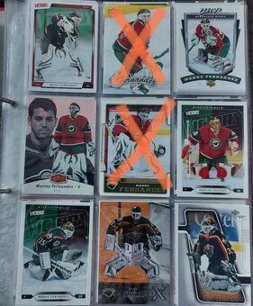 Hokejové kartičky Minnesota Wild - 2