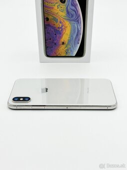 iPhone XS 64GB Silver 100% Zdravie Batérie Zachovalý Stav - 2