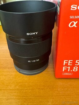 Sony FE 50mm f1.8 e-mount - 2