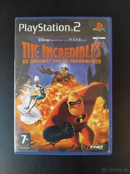 Hra pre PS2 - The Incredibles Rise of The Underminer - 2
