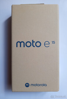 Predam Motorola Moto E15, v zaruke - 2