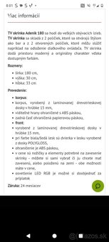 Tv stolik 180cm - 2
