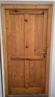 Interiérové drevené dvere 90cm - 2