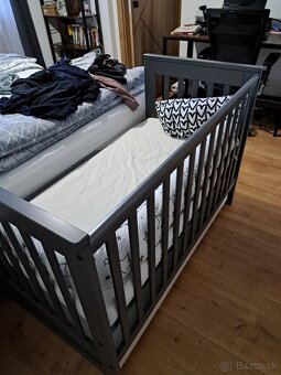 Znížená cenaKLUPS detská postieľka + matrac - 2