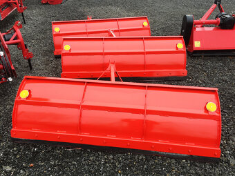 Radlica na sneh zadná tažená za traktor, malotraktor 150 cm - 2