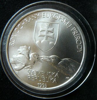 Slovenské strieborné 200 koruny bk - 2