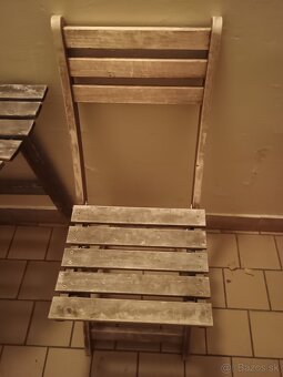 Skladací set masív - 2