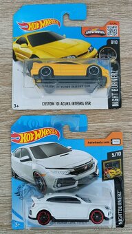 Hot Wheels - Civic, Acura, S2000, Supra, RX-7, NSX, Skyline - 2