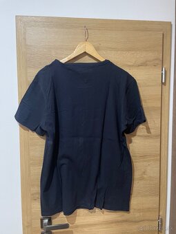 Pánske modré tričko Tommy Hilfiger - 2