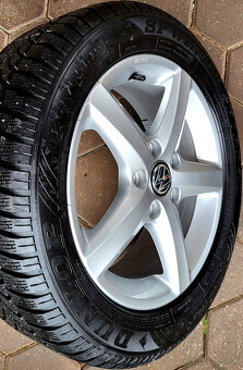 alu R16 5x112 orig. VW Golf 8 + 7 + 6 + 5, pneu 205/55 - 2