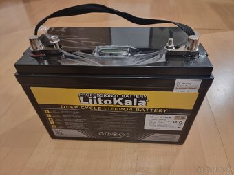 LiitoKala LifePO4 batéria 12,8V 180AH + konvertor na 230V - 2
