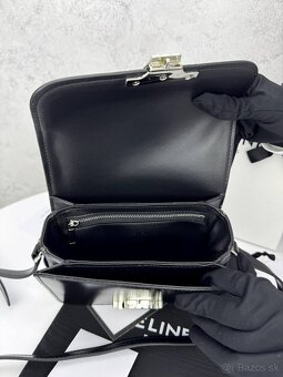 Elegantná dámska kabelka v štýle Black Silver - 2