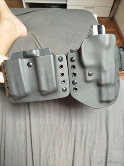 CZ 75 b 9mm luger puzdro kydex pravé+zasobnikove - 2
