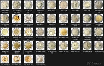 Pamätné 2 EURO - UNC + OBEH - 2