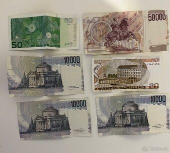 Predám bankovky - 2