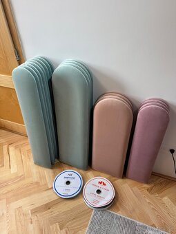 Čalunený obklad/panel na stenu za posteľ - 2