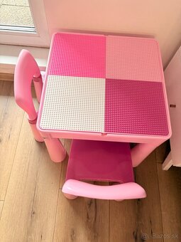 Detsky stolík 3V1 - 2