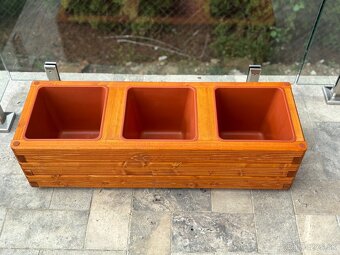 🌱 TROJPRIEHRADKOVÝ KVETINÁČ / VYVÝŠENÝ ZÁHON 🌱 - 2