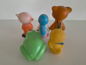 Staré gumené pískacie hračky - 2