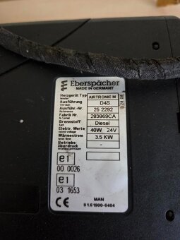 Nezávislé topení Eberspaecher Eberspächer AITRONIC M - 2