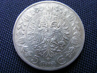 5 koruna 1909 - 2