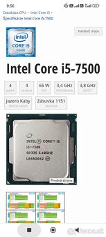 Intel® Core™ i5-7500 Procesor - 2