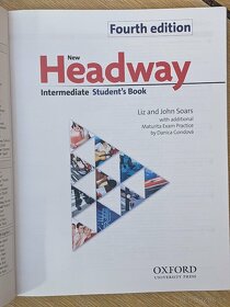 New Headway Fourth Edition + CD Učebnica z Angličtiny Modra - 2