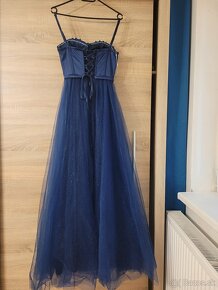Modré šaty - 2