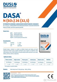 Umele hnojivo DASA - 2
