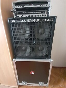 Predám basgitar. zostavu Gallien Krueger - 2