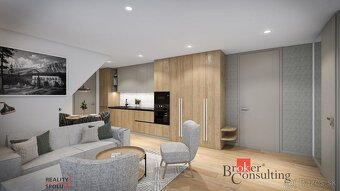 Exkluzívny , kompletne zariadený apartmán s vlastnou saunou - 2