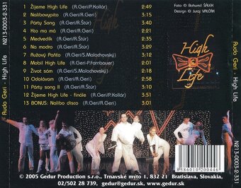 Rudo Geri –High Life 2006 CD - 2
