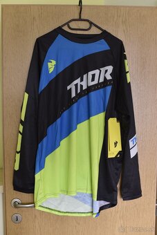 Motocross dres a nohavice - komplet THOR vel.32 - 2