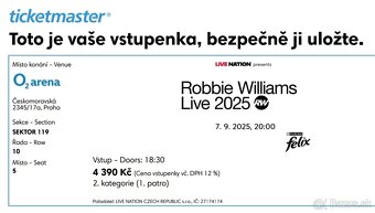 Robbie Williams Praha - 2