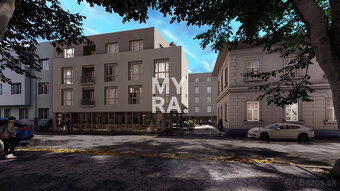 Priestranný dvojizbový byt o výmere 90 m2 + terasa, stropné - 2