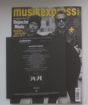 Depeche Mode Germany 7" Ghost Again + Magazin - 2