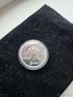 Strieborná minca - Maltský kríž 2024 (Proof) - 2