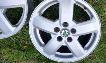 Alu kola 5x100 R15 Škoda - 2