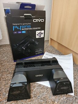 Predám OIVO P4 – multifunkčný stojan pre PlayStation 4 - 2