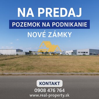 Predám pozemok vhodný na výstavbu haly v Nových Zámkoch - 2